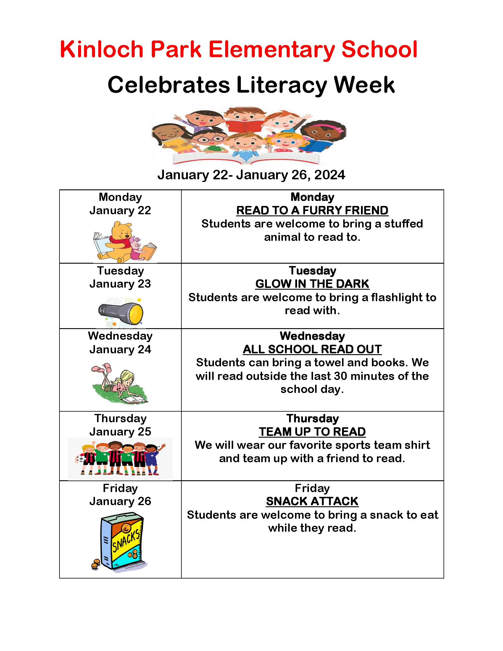 Literacy Week