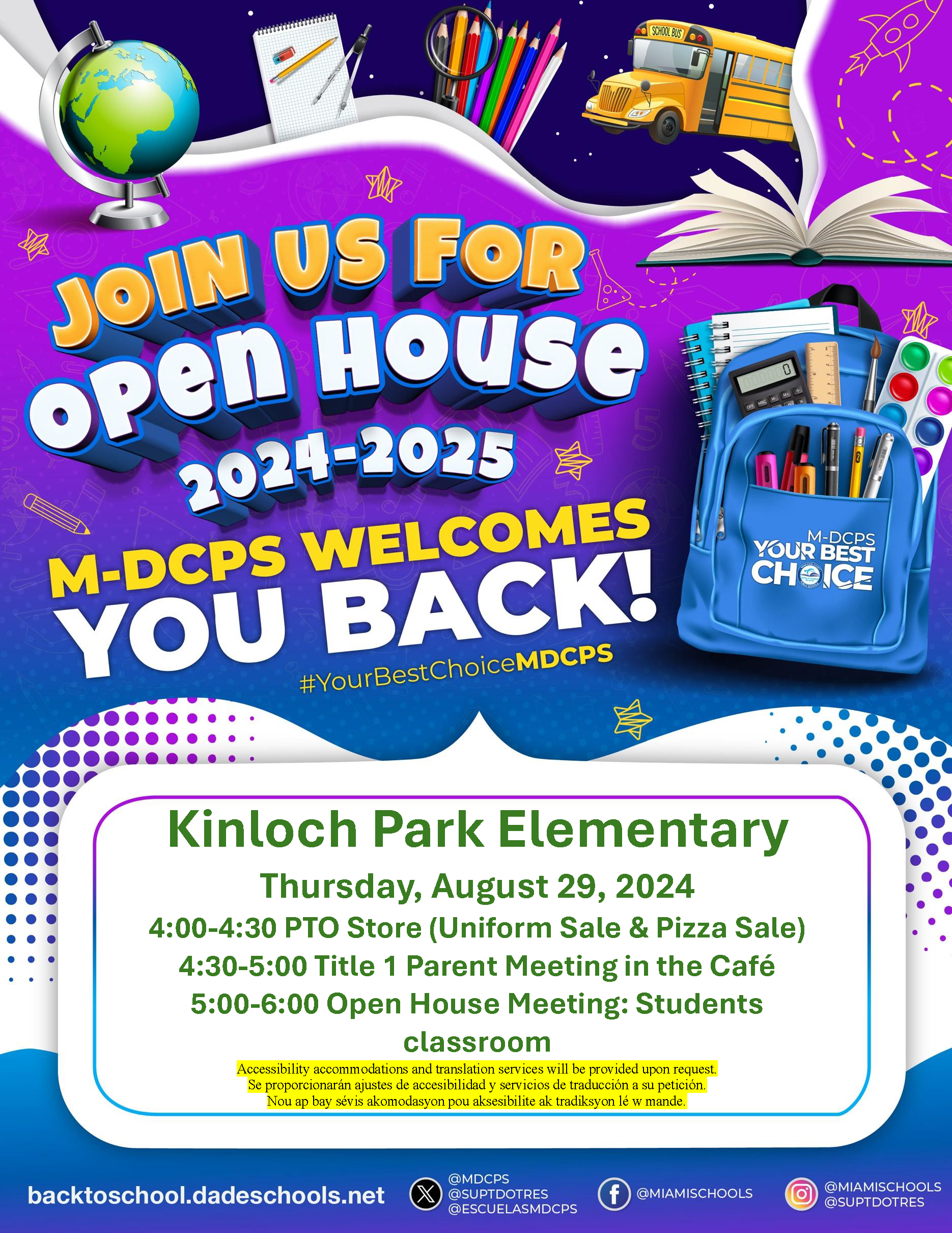 2024-2025 Open House